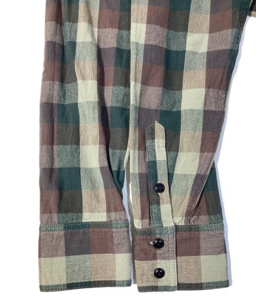 Deluxeware（デラックスウェア）Deluxeware (デラックスウェア) チェックシャツ グリーン サイズ:Ⅿの古着・服飾アイテム