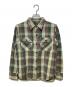 Deluxeware（デラックスウェア）の古着「チェックシャツ」｜グリーン