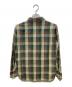 Deluxeware (デラックスウェア) チェックシャツ グリーン サイズ:Ⅿ：6000円
