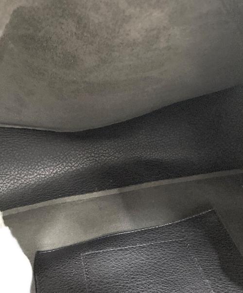 BANANA REPUBLIC（バナナリパブリック）BANANA REPUBLIC (バナナリパブリック) ヴィーガンレザー トートバッグ ブラックの古着・服飾アイテム