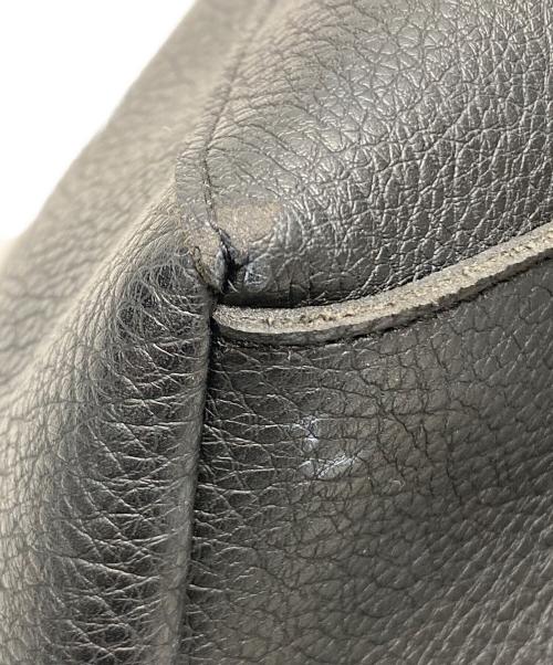 BANANA REPUBLIC（バナナリパブリック）BANANA REPUBLIC (バナナリパブリック) ヴィーガンレザー トートバッグ ブラックの古着・服飾アイテム