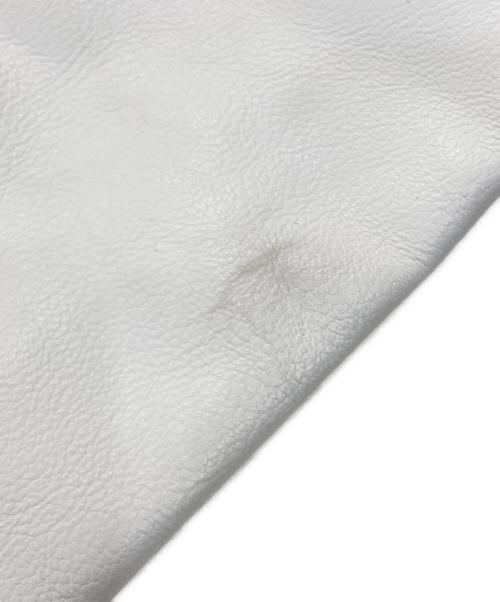 stussy（ステューシー）stussy (ステューシー) スタジャン グレー×ホワイト サイズ:Ⅿの古着・服飾アイテム