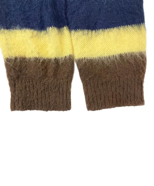 PAUL SMITH（ポールスミス）Paul Smith (ポールスミス) オンブレボーダークルーネックニット マルチカラー サイズ:Lの古着・服飾アイテム