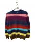 Paul Smith（ポールスミス）の古着「オンブレボーダークルーネックニット」｜マルチカラー