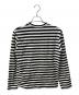 COMME des GARCONS (コムデギャルソン) クラシック ボーダーロングスリーブTシャツ ブラック サイズ:Ⅼ：5000円