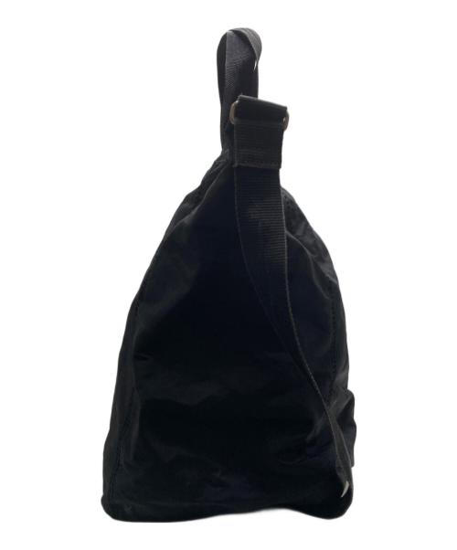 COMME des GARCONS HOMME（コムデギャルソン オム）COMME des GARCONS HOMME (コムデギャルソン オム) 綿ナイロングログラン 2WAY バッグ ブラックの古着・服飾アイテム