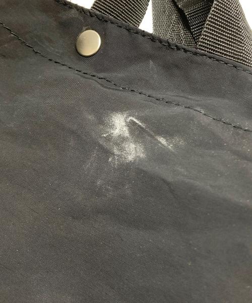 COMME des GARCONS HOMME（コムデギャルソン オム）COMME des GARCONS HOMME (コムデギャルソン オム) 綿ナイロングログラン 2WAY バッグ ブラックの古着・服飾アイテム