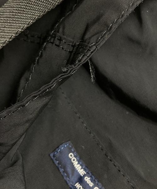 COMME des GARCONS HOMME（コムデギャルソン オム）COMME des GARCONS HOMME (コムデギャルソン オム) 綿ナイロングログラン 2WAY バッグ ブラックの古着・服飾アイテム