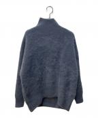 allurevilleアルアバイル）の古着「カシミヤ片畦チュニックニット」｜グレー