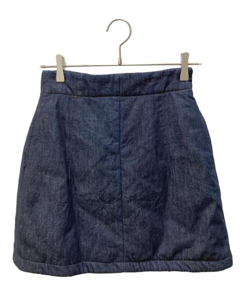 CLANE（クラネ）CLANE (クラネ) パデッドデニムスカート インディゴ サイズ:ｓの古着・服飾アイテム