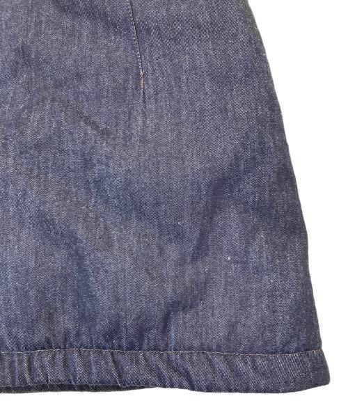 CLANE（クラネ）CLANE (クラネ) パデッドデニムスカート インディゴ サイズ:ｓの古着・服飾アイテム