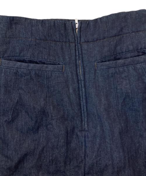 CLANE（クラネ）CLANE (クラネ) パデッドデニムスカート インディゴ サイズ:ｓの古着・服飾アイテム