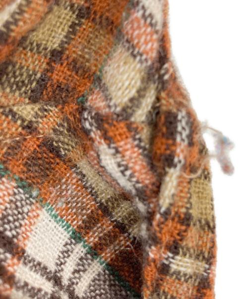 Sears（シアーズ）Sears (シアーズ) ウールチェックシャツ ブラウン サイズ:Ⅿの古着・服飾アイテム