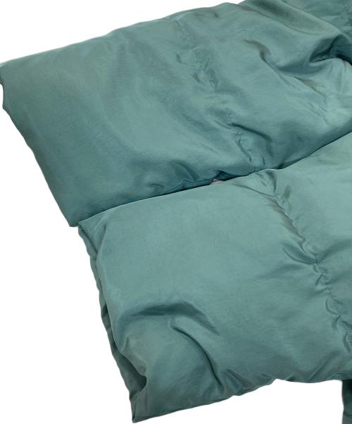 6(ROKU) BEAUTY&YOUTH（ロク ビューティーアンドユース）6(ROKU) BEAUTY&YOUTH (ロク ビューティーアンドユース) HOODED STOLE DOWN JACKET 黄緑 サイズ:38の古着・服飾アイテム