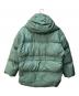 6(ROKU) BEAUTY&YOUTH (ロク ビューティーアンドユース) HOODED STOLE DOWN JACKET 黄緑 サイズ:38：20000円