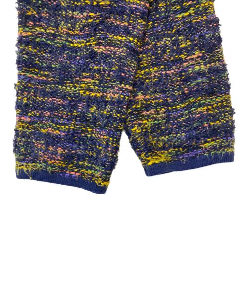 6(ROKU) BEAUTY&YOUTH（ロク ビューティーアンドユース）6(ROKU) BEAUTY&YOUTH (ロク ビューティーアンドユース) SLUB MIX CARDIGAN ネイビー サイズ:サイズ表記なしの古着・服飾アイテム