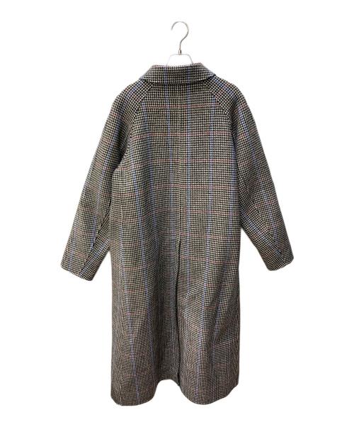 THE SHINZONE（ザ シンゾーン）THE SHINZONE (ザ シンゾーン) 千鳥格子柄ウールバルマカーンコート グレー サイズ:36の古着・服飾アイテム