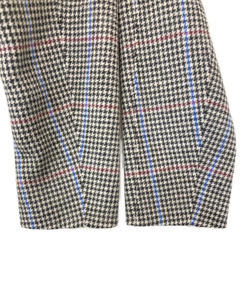 THE SHINZONE（ザ シンゾーン）THE SHINZONE (ザ シンゾーン) 千鳥格子柄ウールバルマカーンコート グレー サイズ:36の古着・服飾アイテム