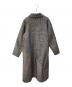 THE SHINZONE (ザ シンゾーン) 千鳥格子柄ウールバルマカーンコート グレー サイズ:36：25000円
