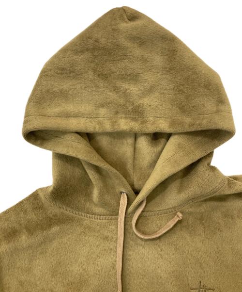 stussy（ステューシー）stussy (ステューシー) フリースパーカー オリーブ サイズ:Mの古着・服飾アイテム