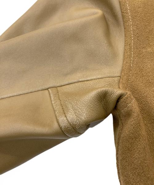 BEAMS（ビームス）BEAMS (ビームス) スタジャン ブラウン サイズ:Lの古着・服飾アイテム