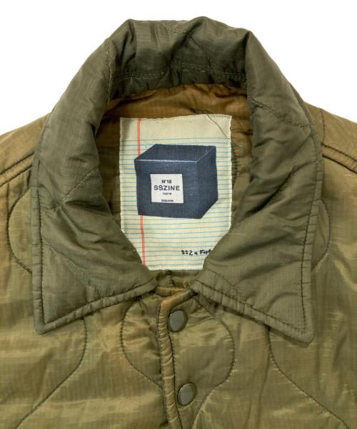 SSZ（エスエスズィー）SSZ (エスエスズィー) キルティングジャケット オリーブ サイズ:Lの古着・服飾アイテム