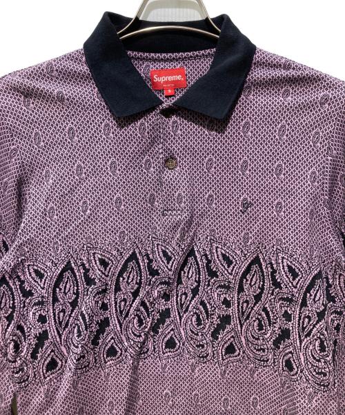 SUPREME（シュプリーム）Supreme (シュプリーム) ポロシャツ パープル サイズ:Sの古着・服飾アイテム