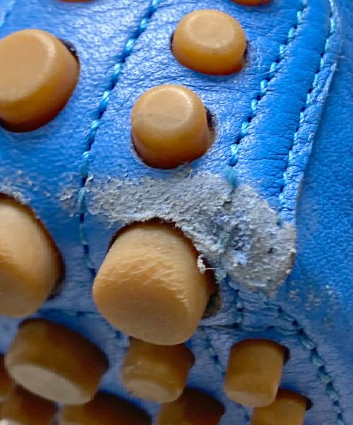 GUCCI（グッチ）GUCCI (グッチ) ドライビングシューズ ブルー サイズ:9 1/2の古着・服飾アイテム