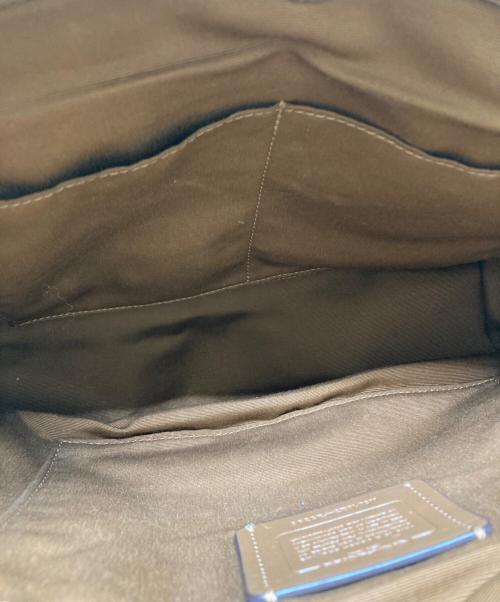 COACH（コーチ）COACH (コーチ) シグネチャーハンドバッグ ブラウンの古着・服飾アイテム