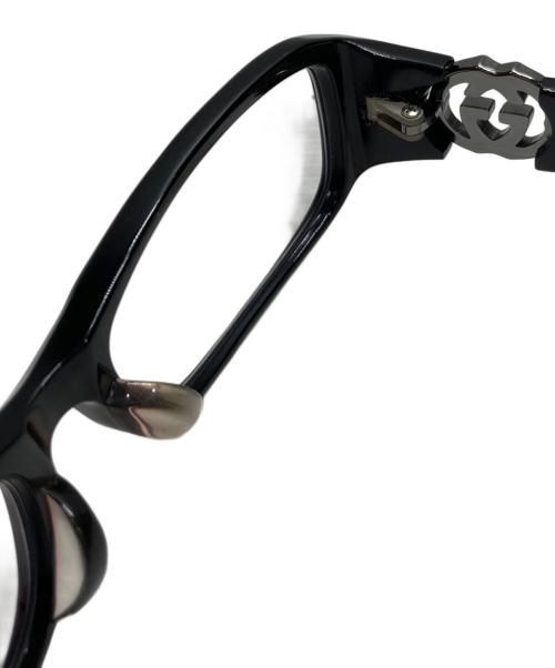 GUCCI（グッチ）GUCCI (グッチ) 眼鏡 ブラック サイズ:53□16-135の古着・服飾アイテム