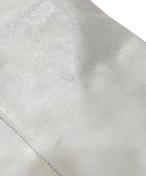 龍桜（リュウオウ）龍桜 (リュウオウ) レザー切替スタジャン ブラック サイズ:Ⅿの古着・服飾アイテム