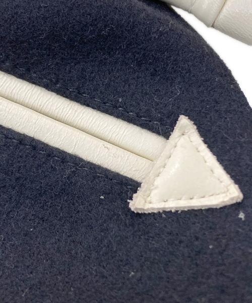 龍桜（リュウオウ）龍桜 (リュウオウ) レザー切替スタジャン ブラック サイズ:Ⅿの古着・服飾アイテム