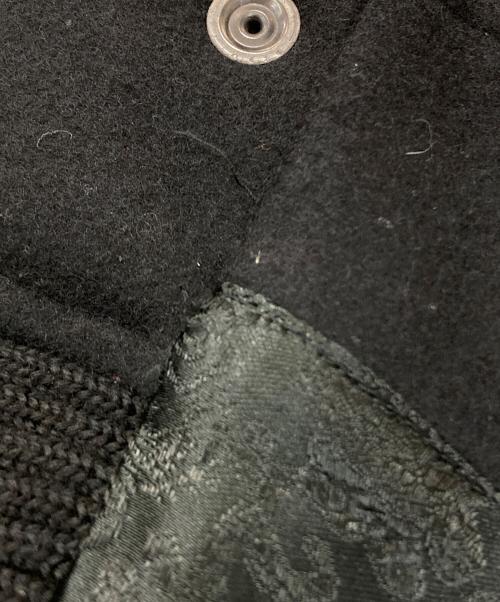 龍桜（リュウオウ）龍桜 (リュウオウ) レザー切替スタジャン ブラック サイズ:Ⅿの古着・服飾アイテム