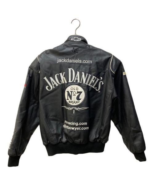 JH Design（ジェイエイチデザイン）JH Design (ジェイエイチデザイン) レザーレーシングジャケット ブラック サイズ:Sの古着・服飾アイテム