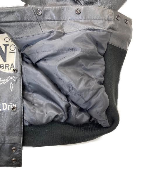 JH Design（ジェイエイチデザイン）JH Design (ジェイエイチデザイン) レザーレーシングジャケット ブラック サイズ:Sの古着・服飾アイテム