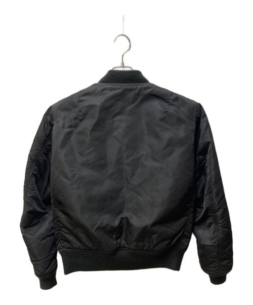 AVIREX（アヴィレックス）AVIREX (アヴィレックス) MA-1ジャケット ブラック サイズ:Lの古着・服飾アイテム