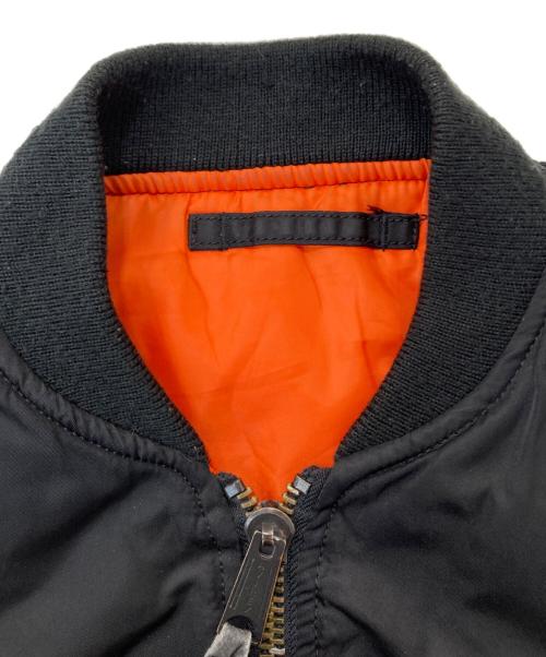 AVIREX（アヴィレックス）AVIREX (アヴィレックス) MA-1ジャケット ブラック サイズ:Lの古着・服飾アイテム