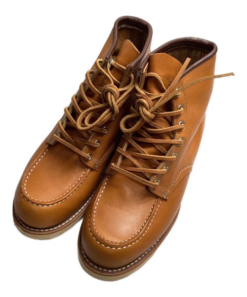 RED WING（レッドウィング）RED WING (レッドウィング) Irish SETTER 6' Moc-Toe 9875 ブラウン サイズ:25.5の古着・服飾アイテム