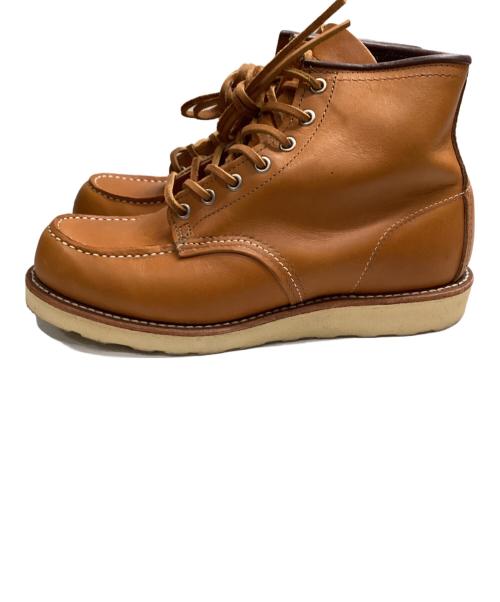 RED WING（レッドウィング）RED WING (レッドウィング) Irish SETTER 6' Moc-Toe 9875 ブラウン サイズ:25.5の古着・服飾アイテム