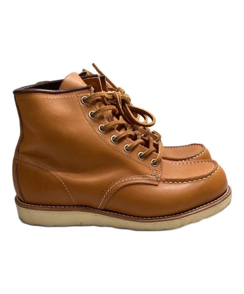 RED WING（レッドウィング）RED WING (レッドウィング) Irish SETTER 6' Moc-Toe 9875 ブラウン サイズ:25.5の古着・服飾アイテム