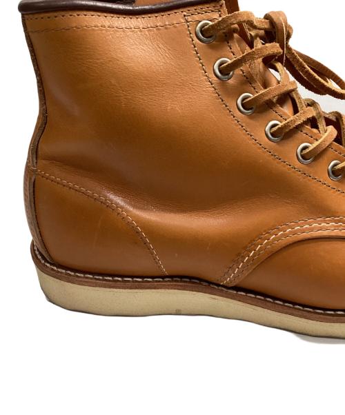 RED WING（レッドウィング）RED WING (レッドウィング) Irish SETTER 6' Moc-Toe 9875 ブラウン サイズ:25.5の古着・服飾アイテム