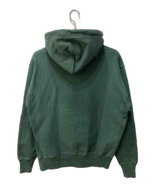 Champion REVERSE WEAVE（チャンピオン リバース ウィーブ）Champion REVERSE WEAVE (チャンピオン リバース ウィーブ) パーカー グリーン サイズ:Lの古着・服飾アイテム