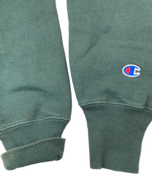 Champion REVERSE WEAVE（チャンピオン リバース ウィーブ）Champion REVERSE WEAVE (チャンピオン リバース ウィーブ) パーカー グリーン サイズ:Lの古着・服飾アイテム