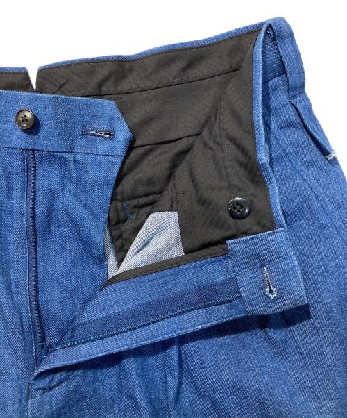 allery（アレリー）allery (アレリー) Tuck Denim Slacks 52 サイズ:Mの古着・服飾アイテム