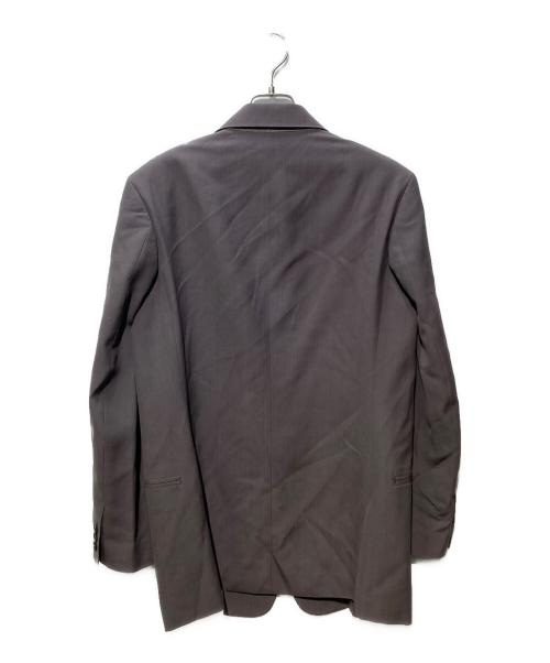 Ujoh（ウジョー）Ujoh (ウジョー) ZIP Sleeve Cut Up Jacket グレー サイズ:1の古着・服飾アイテム