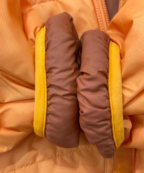 Patagonia（パタゴニア）Patagonia (パタゴニア) puff jacket オレンジ サイズ:Mの古着・服飾アイテム