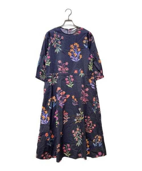 PONT DE CHALONS（ポンデシャロン）PONT DE CHALONS (ポンデシャロン) ワンピース ネイビー サイズ:FREEの古着・服飾アイテム