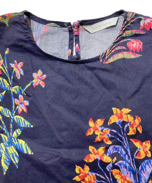 PONT DE CHALONS（ポンデシャロン）PONT DE CHALONS (ポンデシャロン) ワンピース ネイビー サイズ:FREEの古着・服飾アイテム