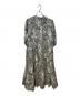 Vin (ヴィン) 花柄ワンピース グレー サイズ:FREE：4000円