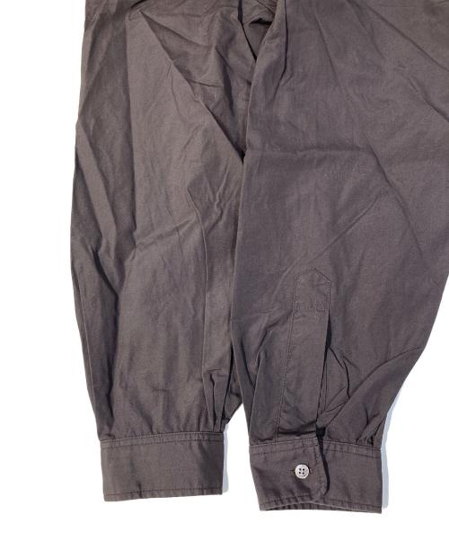 VERMEIL par iena（ヴェルメイユ パー イエナ）VERMEIL par iena (ヴェルメイユ パー イエナ) THOMAS MASON (トーマスメイソン) ノーカラーシャツワンピース ブラック サイズ:不明の古着・服飾アイテム